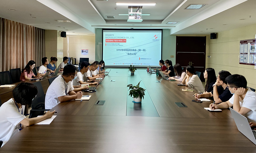 星空电竞微电召开首期BPM专项培训交流会